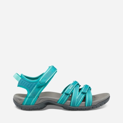 Teva Tirra Women's Turquoise Blue Hiking Sandals CA49827 Canada Online